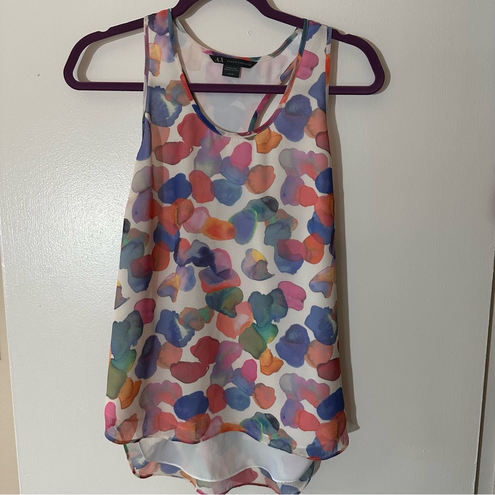 Armani Exchange Multicolor Tank Top
